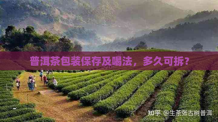 普洱茶包装保存及喝法，多久可拆？