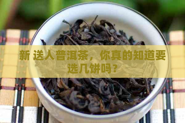 新 送人普洱茶，你真的知道要选几饼吗？