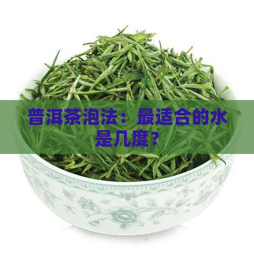 普洱茶泡法：最适合的水是几度？