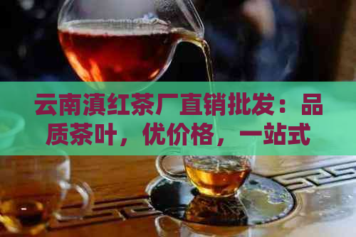 云南滇红茶厂直销批发：品质茶叶，优价格，一站式购茶体验！