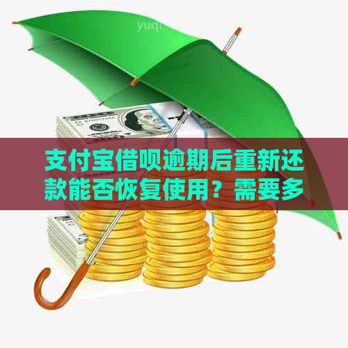 支付宝借呗逾期后重新还款能否恢复使用？需要多久？