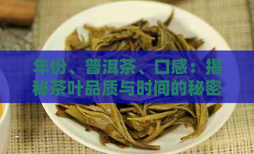 年份、普洱茶、口感：揭秘茶叶品质与时间的秘密