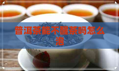 普洱茶能不醒茶吗怎么泡