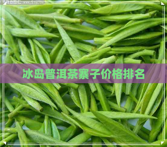 冰岛普洱茶寨子价格排名