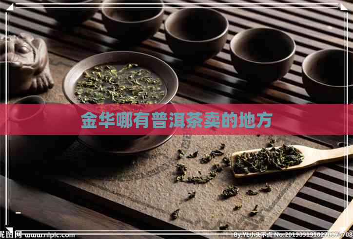 金华哪有普洱茶卖的地方