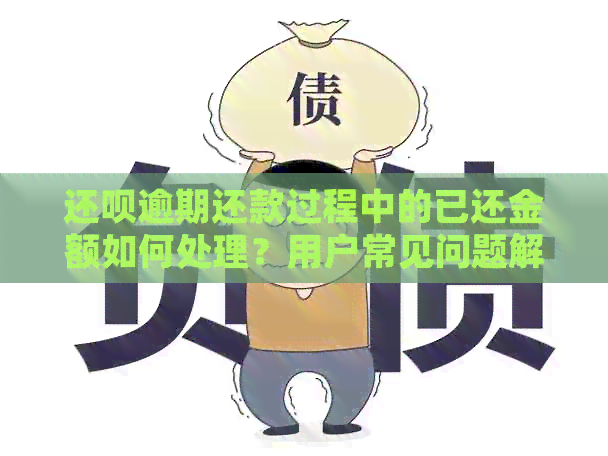 还呗逾期还款过程中的已还金额如何处理？用户常见问题解答