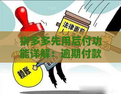 拼多多先用后付功能详解：逾期付款后果、再次使用条件与限制全面解析