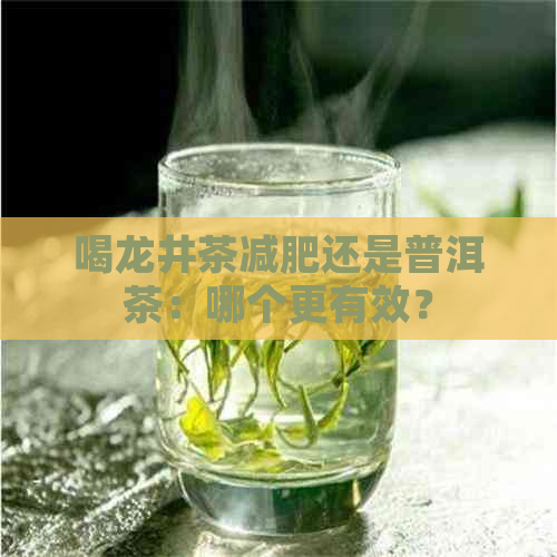 喝龙井茶减肥还是普洱茶：哪个更有效？