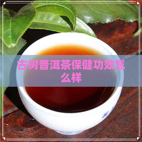 古树普洱茶保健功效怎么样