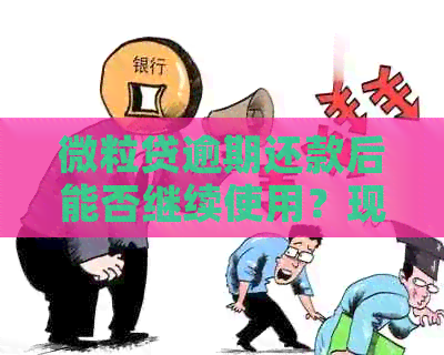 微粒贷逾期还款后能否继续使用？现在逾期还能借款吗？