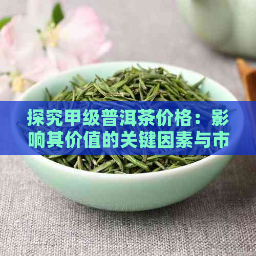 探究甲级普洱茶价格：影响其价值的关键因素与市场行情