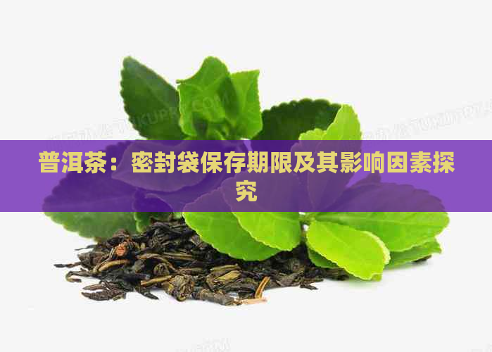 普洱茶：密封袋保存期限及其影响因素探究