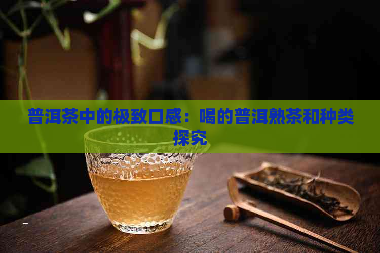 普洱茶中的极致口感：喝的普洱熟茶和种类探究