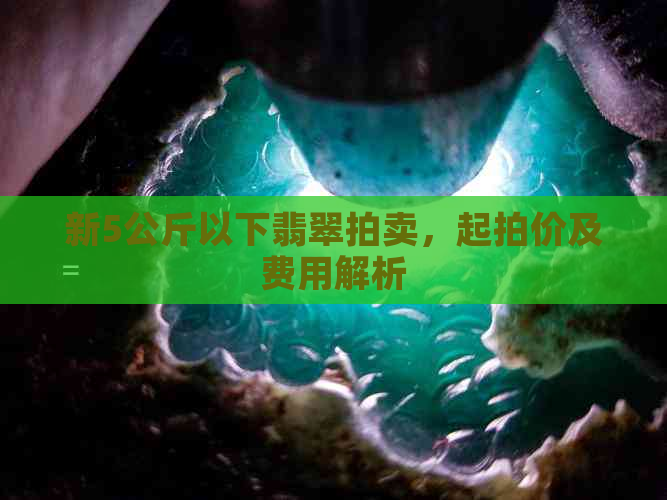 新5公斤以下翡翠拍卖，起拍价及费用解析