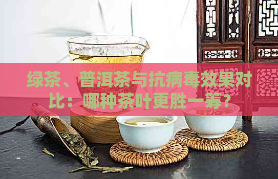 绿茶、普洱茶与抗病效果对比：哪种茶叶更胜一筹？