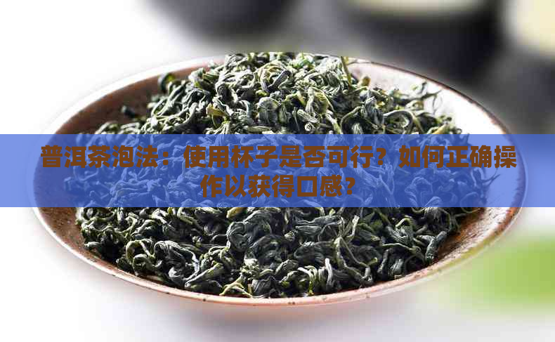 普洱茶泡法：使用杯子是否可行？如何正确操作以获得口感？