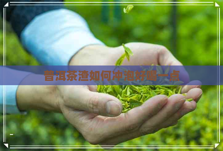 普洱茶渣如何冲泡好喝一点