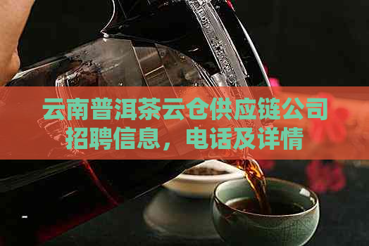 云南普洱茶云仓供应链公司招聘信息，电话及详情