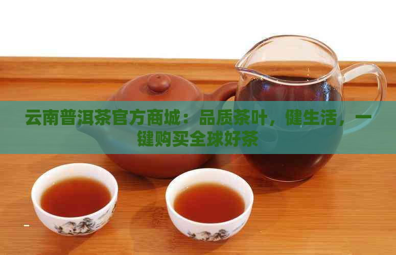 云南普洱茶官方商城：品质茶叶，健生活，一键购买全球好茶