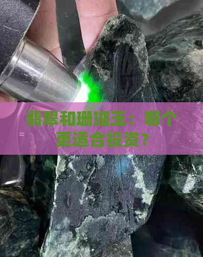 翡翠和珊瑚玉：哪个更适合投资？