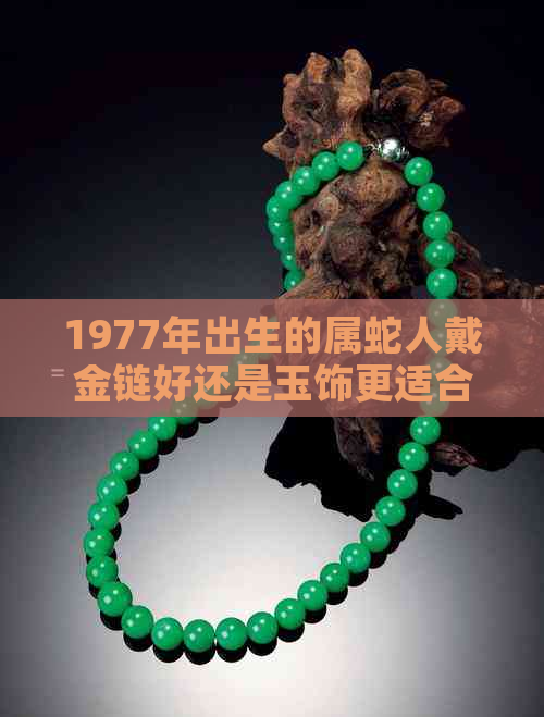 1977年出生的属蛇人戴金链好还是玉饰更适合？