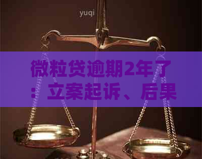 微粒贷逾期2年了：立案起诉、后果及解决办法全解析