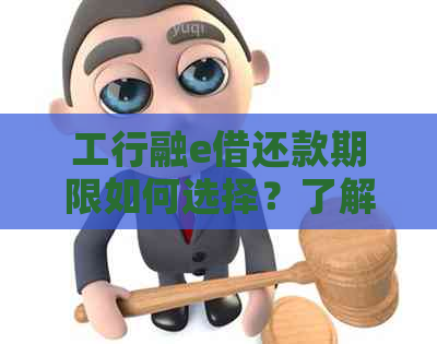 工行融e借还款期限如何选择？了解2个月还款方案的全面指南