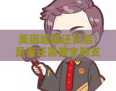 美团逾期还款后，是否还需要全额支付？-美团逾期还款后,是否还需要全额支付利息