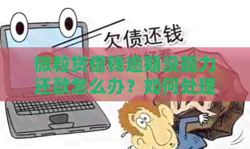 微立贷借钱逾期没能力还款怎么办？如何处理？