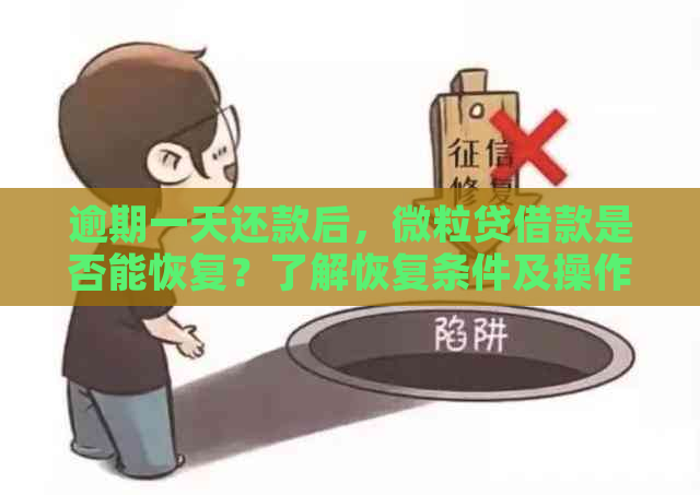 逾期一天还款后，微立贷借款是否能恢复？了解恢复条件及操作步骤