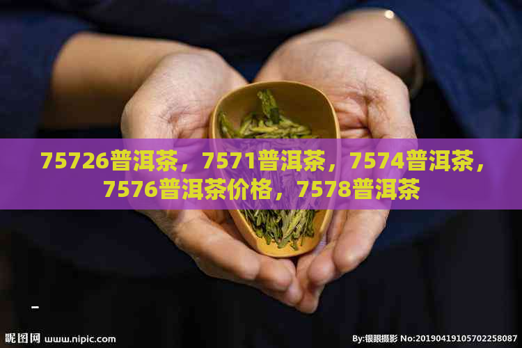 75726普洱茶，7571普洱茶，7574普洱茶，7576普洱茶价格，7578普洱茶