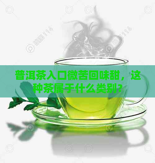 普洱茶入口微苦回味甜，这种茶属于什么类别？