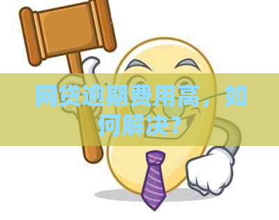 网贷逾期费用高，如何解决？