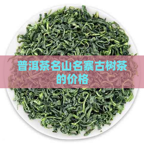 普洱茶名山名寨古树茶的价格