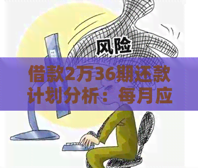 借款2万36期还款计划分析：每月应还多少钱最合适？