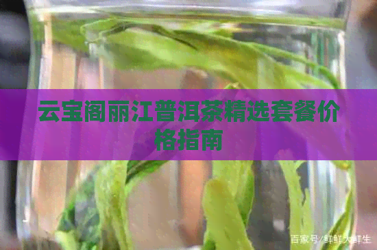 云宝阁丽江普洱茶精选套餐价格指南