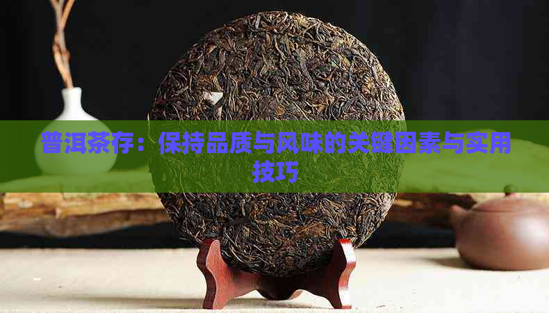 普洱茶存：保持品质与风味的关键因素与实用技巧