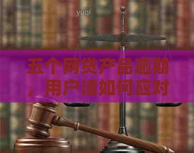 五个网贷产品逾期，用户该如何应对及解决逾期问题？