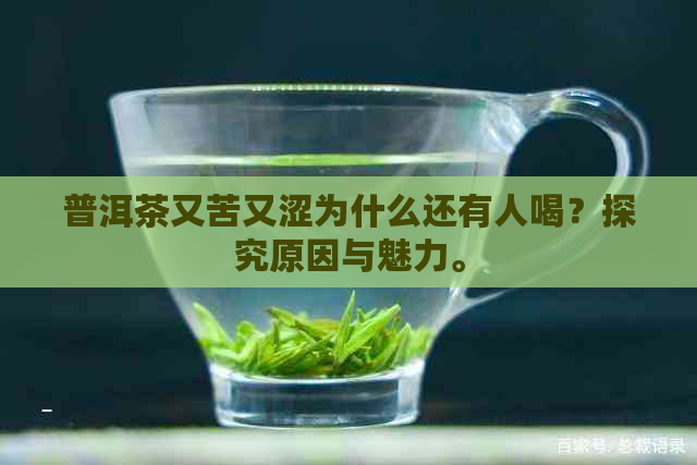 普洱茶又苦又涩为什么还有人喝？探究原因与魅力。