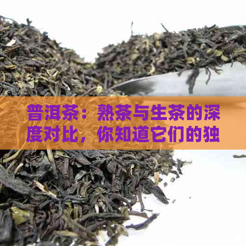 普洱茶：熟茶与生茶的深度对比，你知道它们的独特之处吗？