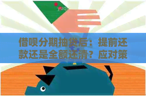 借呗分期抽贷后：提前还款还是全额还清？应对策略详解