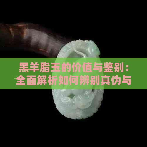 黑羊脂玉的价值与鉴别：全面解析如何辨别真伪与评估市场价格