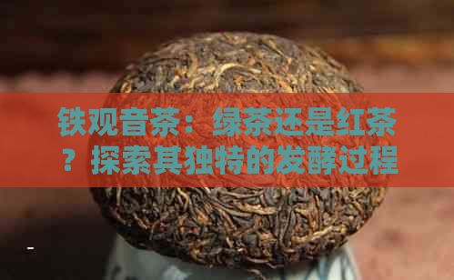 铁观音茶：绿茶还是红茶？探索其独特的发酵过程与风味