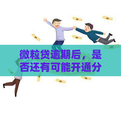 微粒贷逾期后，是否还有可能开通分付功能？逾期影响如何解决？