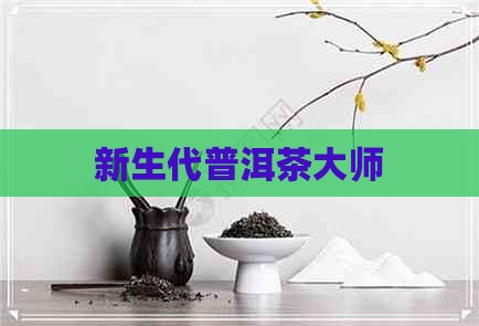 新生代普洱茶大师