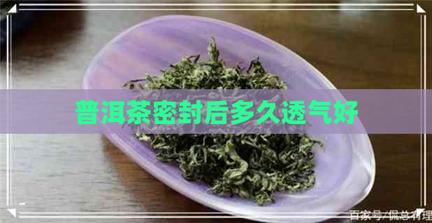 普洱茶密封后多久透气好