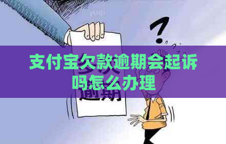 支付宝欠款逾期会起诉吗怎么办理