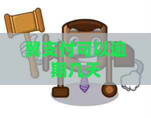 翼支付可以逾期几天