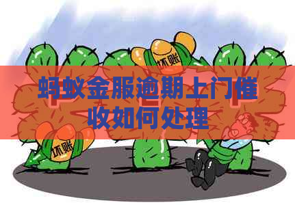 蚂蚁金服逾期上门如何处理