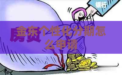 金东个性化分期怎么申请